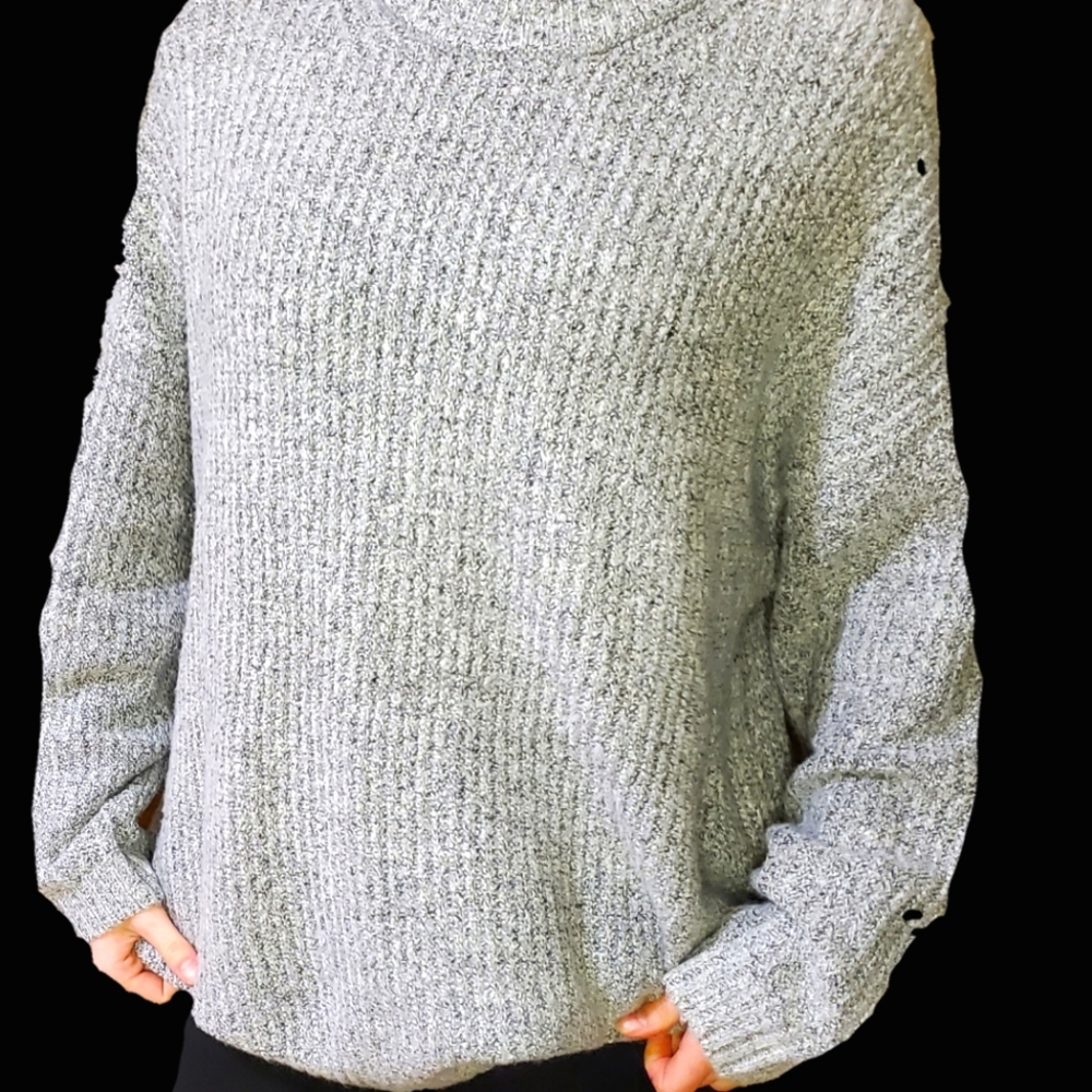 Grey Medium American Eagle Outfitters Sweater